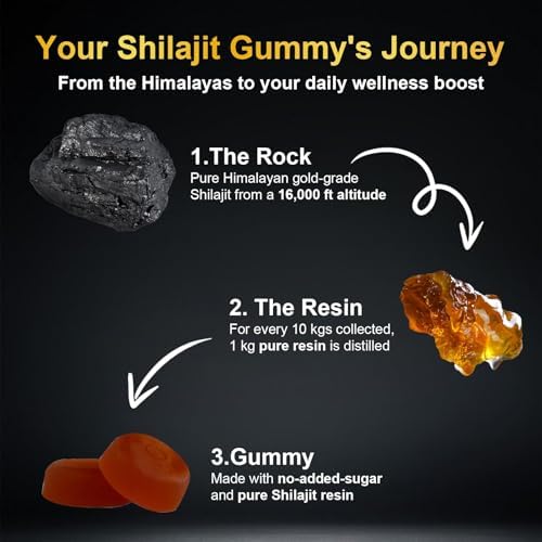 VITACORE Shilajit Gummies — 85+ Trace Minerals & Fulvic Acid, Non-GMO Vegan for Energy & Wellness

VITACORE Shilajit Gum